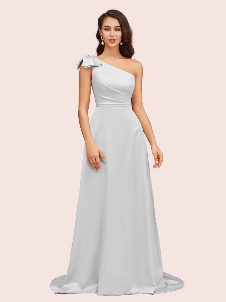 one shoulder bridesmaid dresses